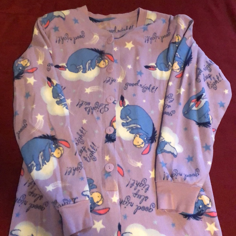 Eeyore feetie PJs